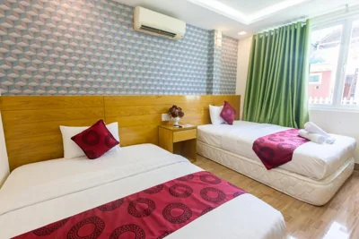 Deluxe viepersoonskamer — Ailen Garden 2 Hotel
